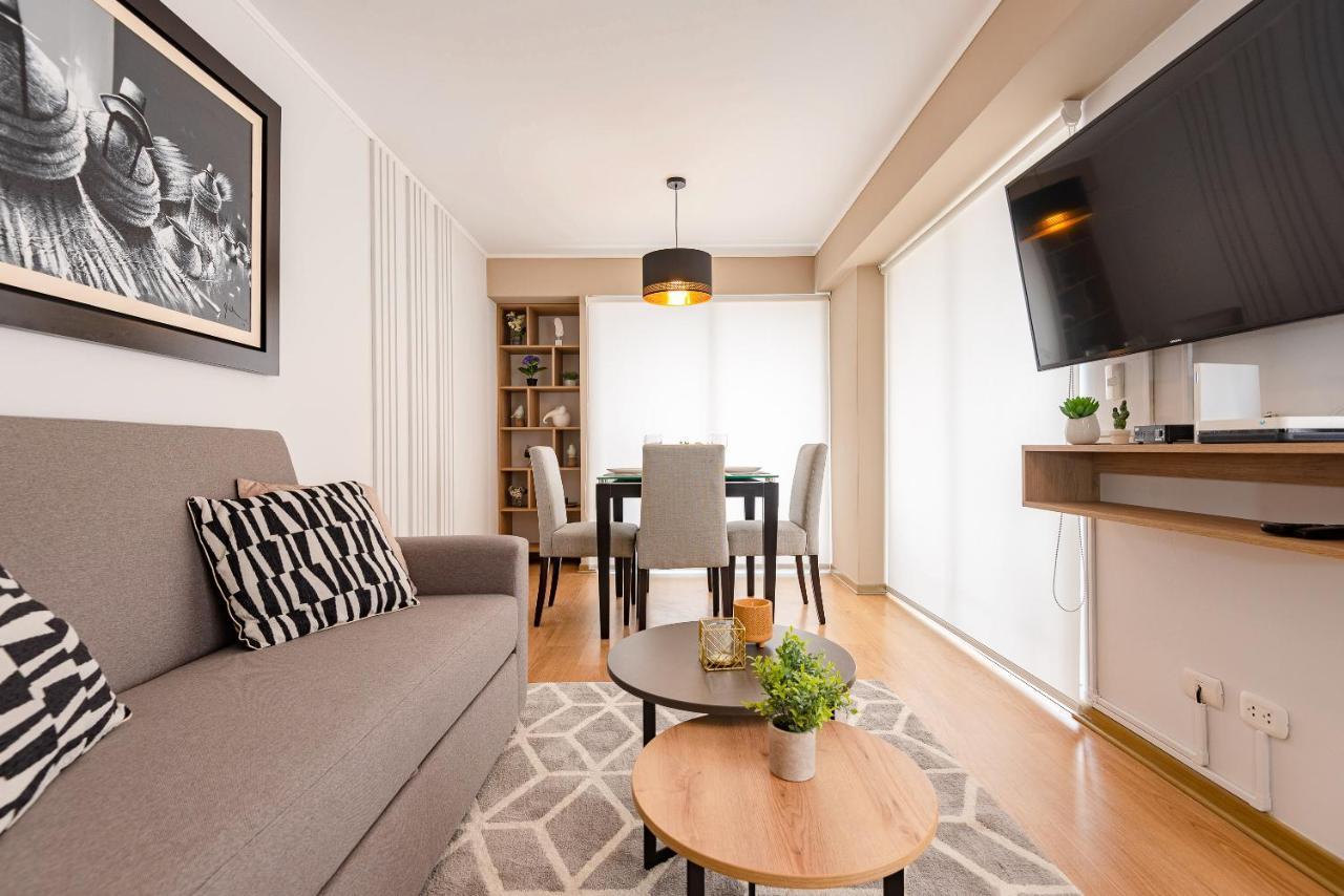 Alu Apartments - Limit With Miraflores Panoramic City View 利马 外观 照片