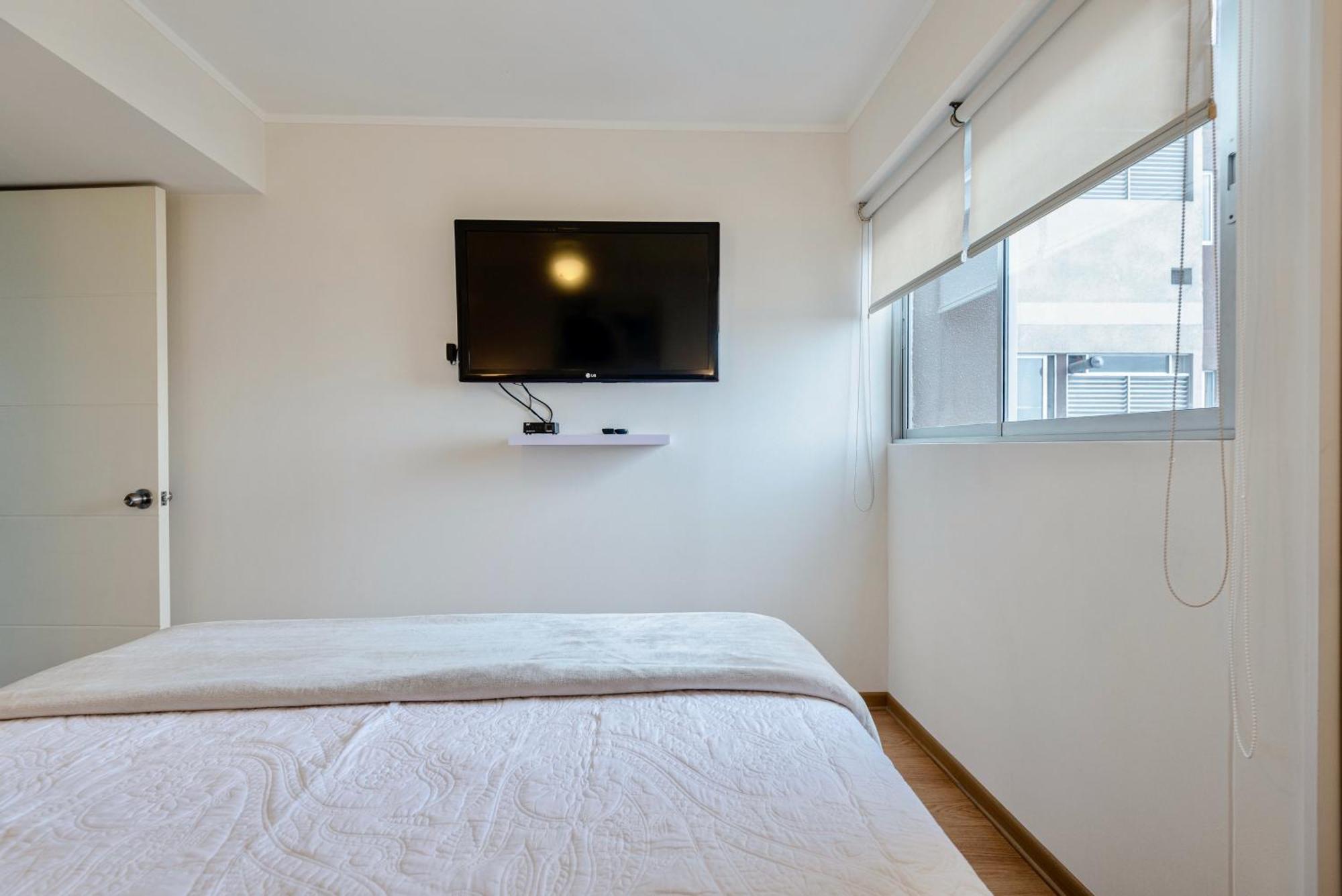Alu Apartments - Limit With Miraflores Panoramic City View 利马 客房 照片