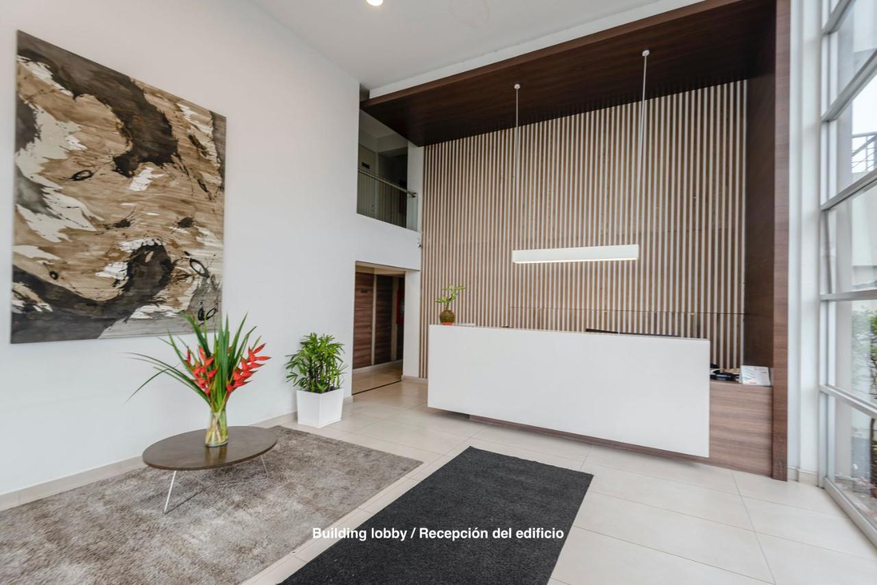 Alu Apartments - Limit With Miraflores Panoramic City View 利马 外观 照片